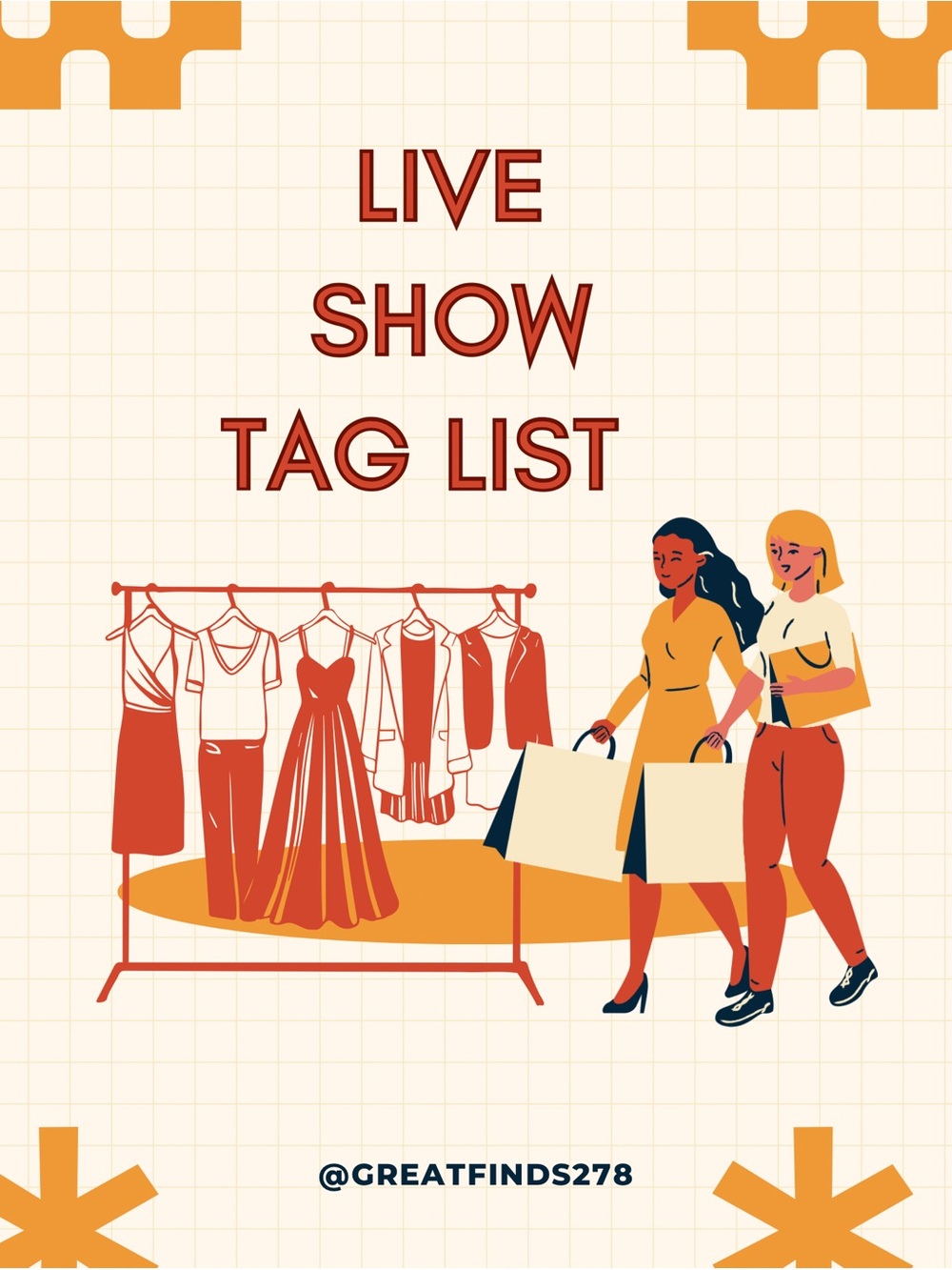 LIVE Show Tag List
